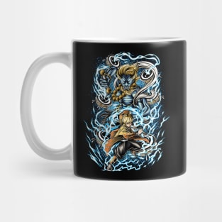 Zenitsu X Raijin Mug